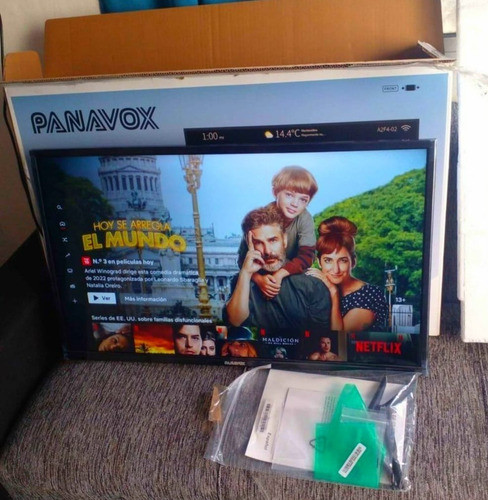 Smart Tv Panavox 39 - Varios Hdmi - Control - Base Apoyo - 0