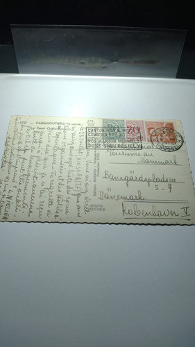 Bélgica Postal Estampillas Circulada 1958 Muy Bella Imagen 1
