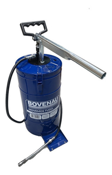 Bomba Manual Para Graxa Com Reservatório 14kg 0