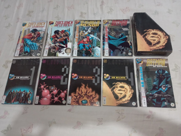 Lote De 9 Gibis Super-homem Batman 0