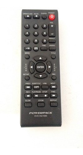 Controle Remoto Dvd Player Powerpack Dvd-kg1083 1