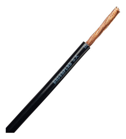 Cable Unipolar 1x1mm Negro (x Metro) | Argenplas 0