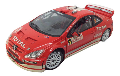 Miniatura Solido 1/18 Peugeot 307 #5 Rallye Monte Carlo 0