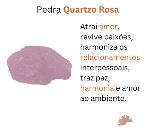 Pedra Quartzo Rosa Cristais Therapy Energy 100 A 390 G 1