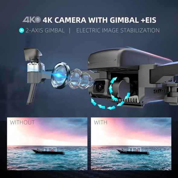 ~? Cheerwing 2-axis Gimbal Gps Drone Con Cámara 4k Eis Para 1