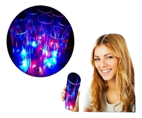 Combo De Vasos Y Pulseras Audioritmicas Led Segun Detalle 0