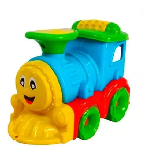 Juego Arrastre Tren Locomotora Didáctico Pequeño Bebes 0
