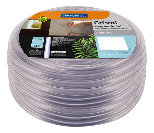 Manguera De Nivel Tramontina 50m 5/16  Transparente Pvc 0
