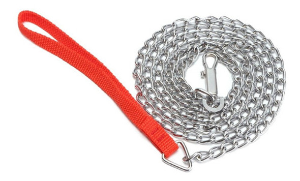 Pack X12 Cadena Correa Cromada Para Perro 3mm 120cm 0 Pack X12 Cadena Correa Cromada Para Perro 3mm 120cm 0