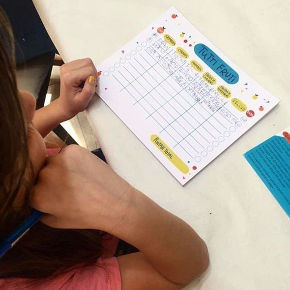 Juego Tutti Fruti Block Souvenir 1