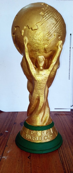 Copa Del Mundo Fifa Mundial Impresa 3d Y Pintada Tamaño Real 1