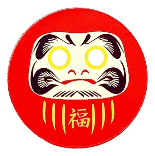 Daruma Iman Rojo 0