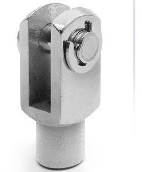 Horquilla P/ Vástago De Cilindro Neumático De Diám. 12 O 16 0