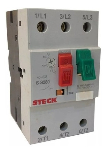 Guarda Motor Tripolar 25a 13-18a 50/60hz Steck - Stg 0