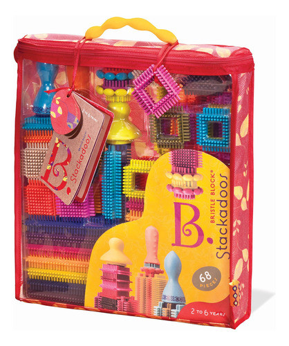 B Bristle Block Stackadoos Building Bloques De Juguete Para 0
