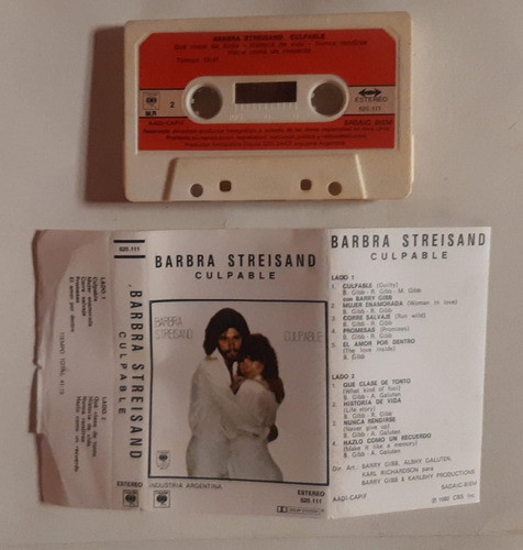 Barbra Streisand - Guilty - Casette 0