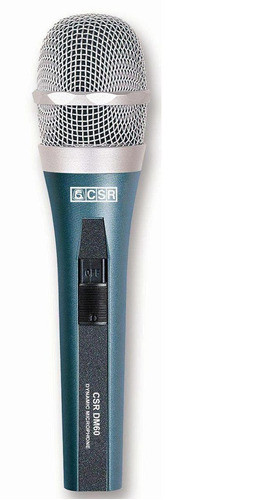 Microfone Csr Dinâmico Super Cardióide Dm60 Cabo Bolsa Supor 0