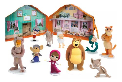 Colección Clarín Masha Y El Oso Nº 3 - Erizo + Libro 1