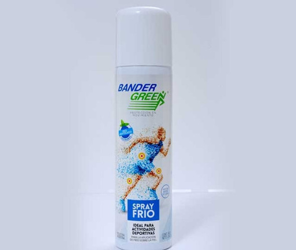 Spray Frio Bander Green Golpes Dolores Futbol Rugby Hockey 0 Spray Frio Bander Green Golpes Dolores Futbol Rugby Hockey 0
