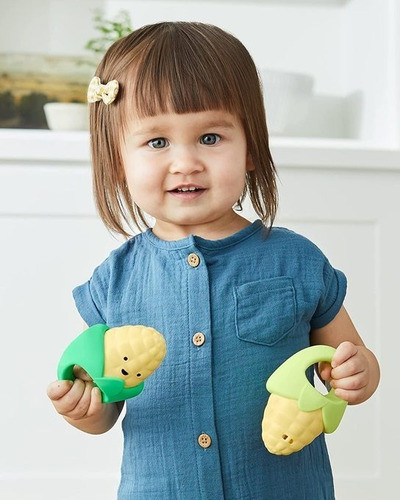 Set Maracas Sonajero Bebe Maiz Divertido Skiphop- Mvd Kids 1