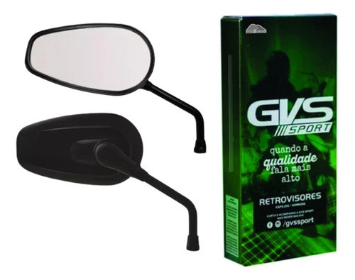 Retrovisor Par Gvs Harley Davidson Preto Breakout Slim Xl 0