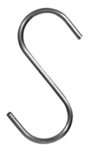 Pack X20 Ganchos S Metal Cromado Para Jeans - 32731 0