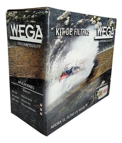 Kit De Filtros X3 Para Honda City Y Fit Wega 0
