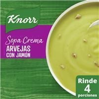 Pack X 6 Unid. Sopa  Crema Arveja Jam 67 Gr Knorr Caldos Y 0
