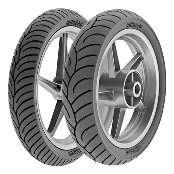 Kit Cubierta 140/70-17 Y 100/80-18 Hb37 Rinaldi 1