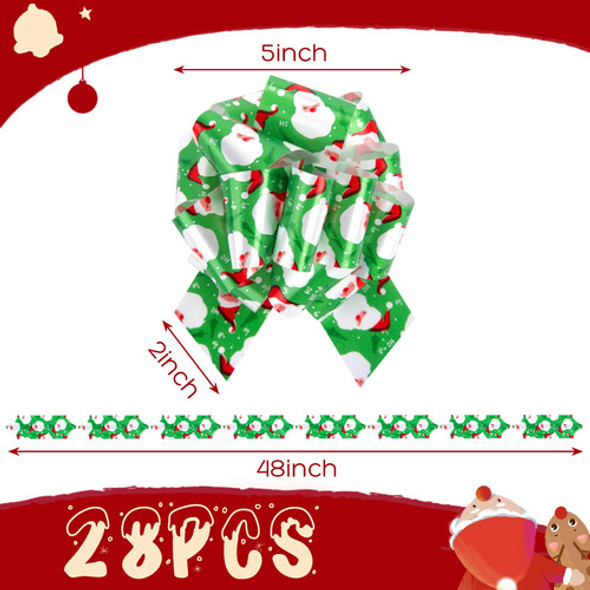 Moños Para Regalo Pull Bows 127mm 28u Surtido Navidad 1