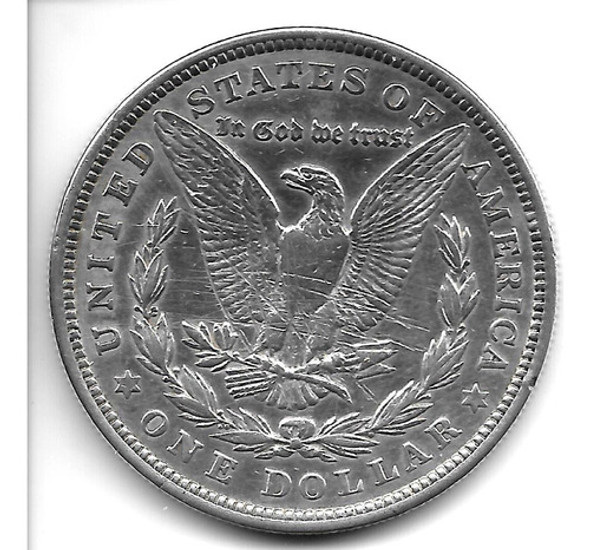 Estados Unidos Dólar Morgan De Plata Año 1921 - Km 110 Exc- 1 Estados Unidos Dólar Morgan De Plata Año 1921 - Km 110 Exc- 1