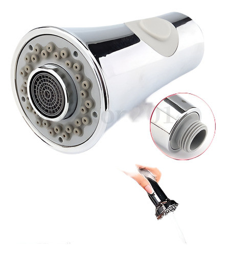 Plástico Abs Cocina Fregadero Grifo Tire Hacia Abajo La Cabe 0