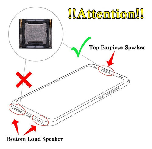 Parlante Auricular Compatible Moto G8 / G8 Play / One Macro 1
