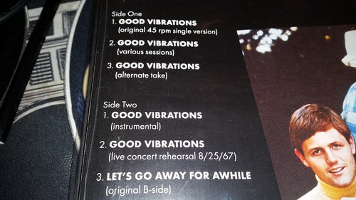Beach Boys Good Vibrations Vinilo Maxi Cerrado 2016 Rojo 1