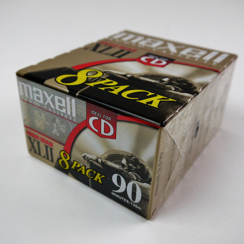 Maxell Xlii De Casetes De Audio8pack, -90minute- Alta Bias 1