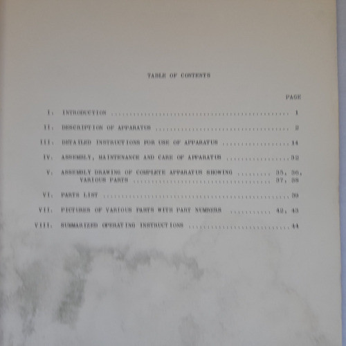 Antiguo Manual Instrucciones Aparato De Respiracion Autonoma 1