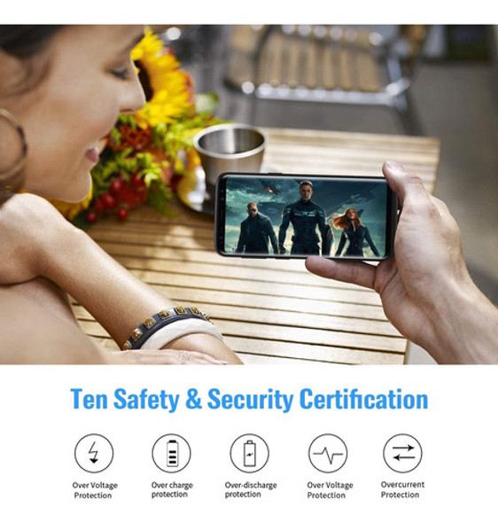 Funda Con Bateria Para Galaxy S9 Trswyop 6000mah De 5.8 1