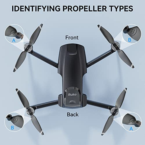 Helices Ruko 4 Uds Para F11mini Drone, Bajo Ruido 1