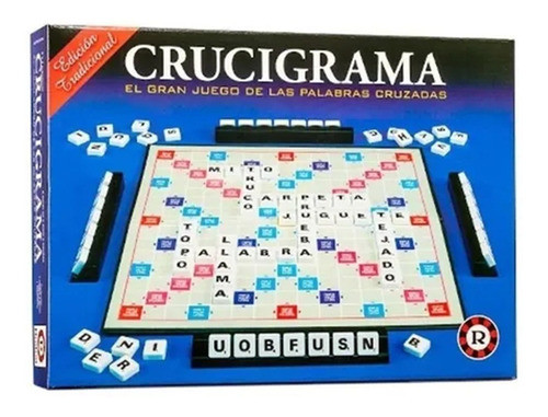 Crucigrama Ruibal Original Palabras Cruzadas Scrabble 0