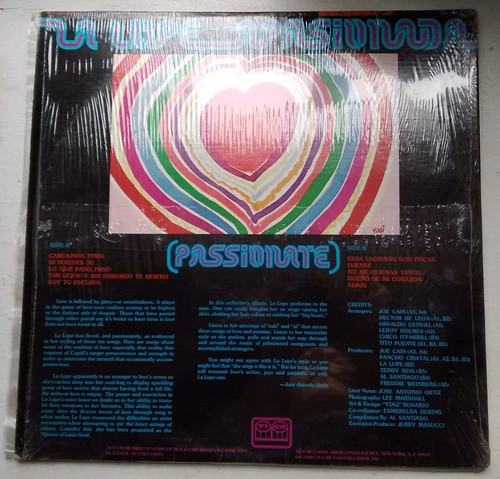 La Lupe Apasionada Lp Importado / Kktus 1