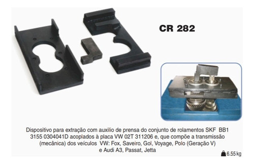 Herramientas Armado/des Rulemán Doble Caja Cambios Vw Y Audi 1