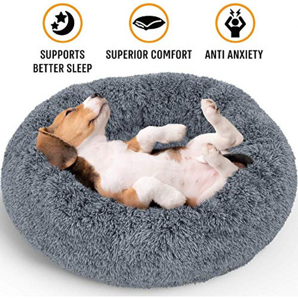 Cama Para Perros Active Pets Plush Calming, Cama Para Perros 1