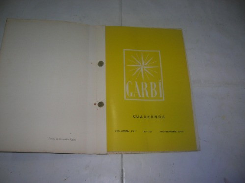 Cuadernos Garbim 1973 Hernandez Pijuan  Verges Escuela Mar 0