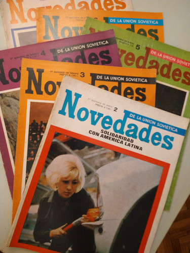 Novedades De La Unión Soviética Pack X 6  ' 73 0