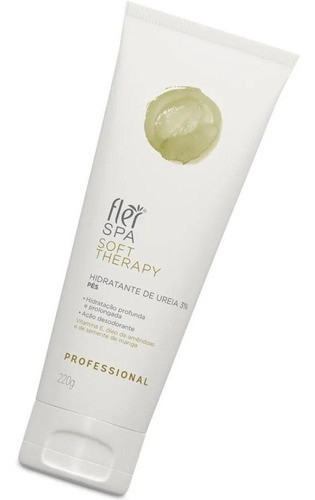Hidratante De Ureia 3% Para Pés Spa Soft Therapy Flér 220g 1