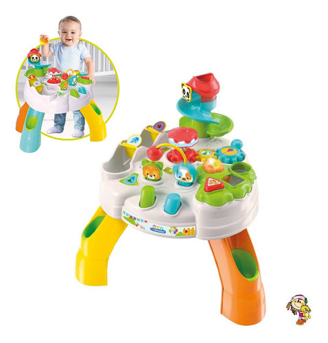 Mesa Didáctica De Juegos Luces Y Sonido Original Clementoni 1