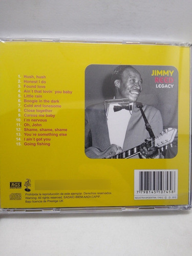 Jimmy Reed Legacy Cd Nuevo 1