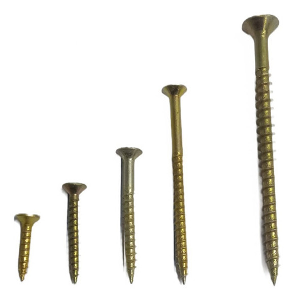 Tornillo Para Madera 3.5*50 Mm Autorroscante  X 500 Unidades 0