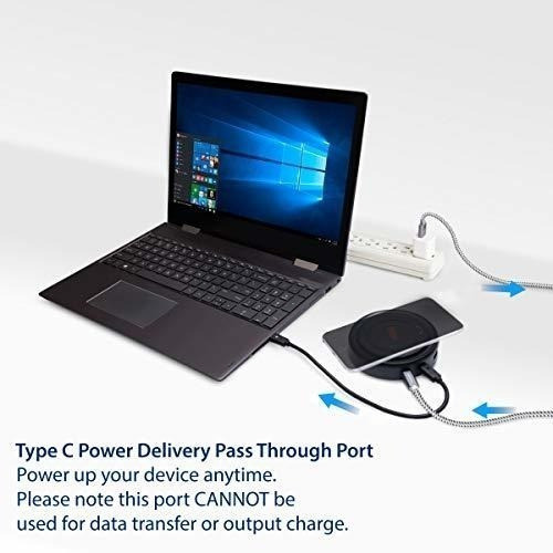 Usb 31 Gen 1 Tipo C Hub Base De Acoplamiento Dual Usba Hdmi 1