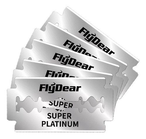 Repuesto Navaja Afeitadora Flydear Doble Filo Hojas X10 0